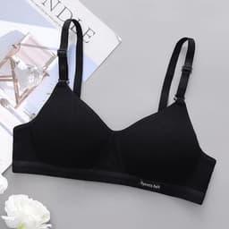 image-Girls Gather Bra Wireless Thin Cup - Light Grey 38/85AB