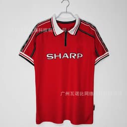 image-Football Jersey - Retro Home Away Long Sleeve Polyester