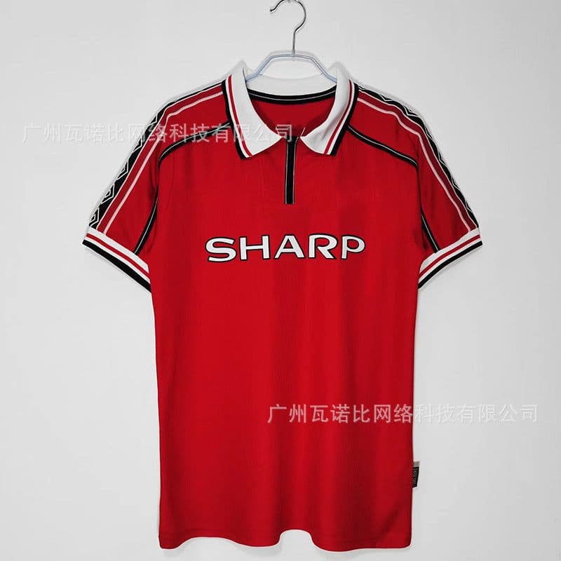 image-Football Jersey - Retro Home Away Long Sleeve Polyester