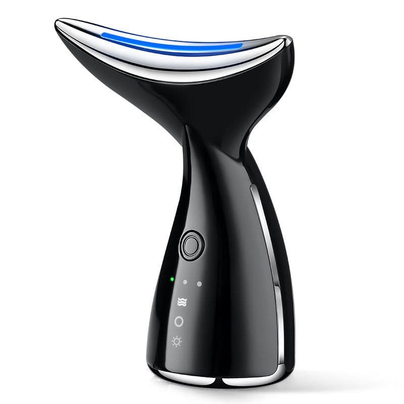 image-EMS Neck Beauty Instrument - Black Lifting Firming