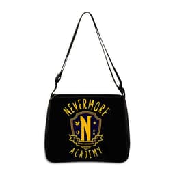 image-Cross-border Adams family Wednesday addams ladies shoulder bag niche armpit bag fashion handbag