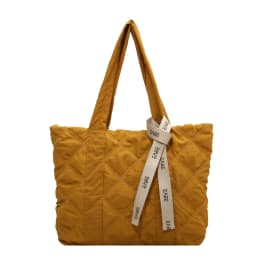 image-Smart Camp Tote Bag - Light Beige Nylon Large