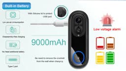 image-Sectelli W5 Video Doorbell Camera 1080P WiFi