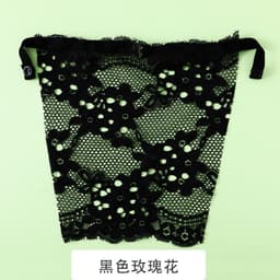 image-Lace Bralette Triangle Cup - White Anti-Light