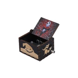 image-Autonomous DIY Wooden Hand Crank Halloween Music Box Carving Kit Gift