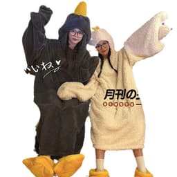 image-Coral Velvet Pajamas Women Winter Thickened Flannel Gray