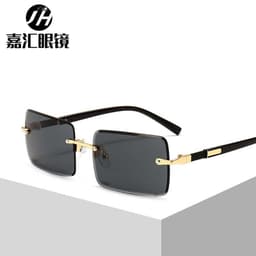 image-BellyKaren Frameless Sunglasses Women Black