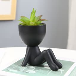 image-Sanwuxuan Nordic Ceramic Succulent Pot