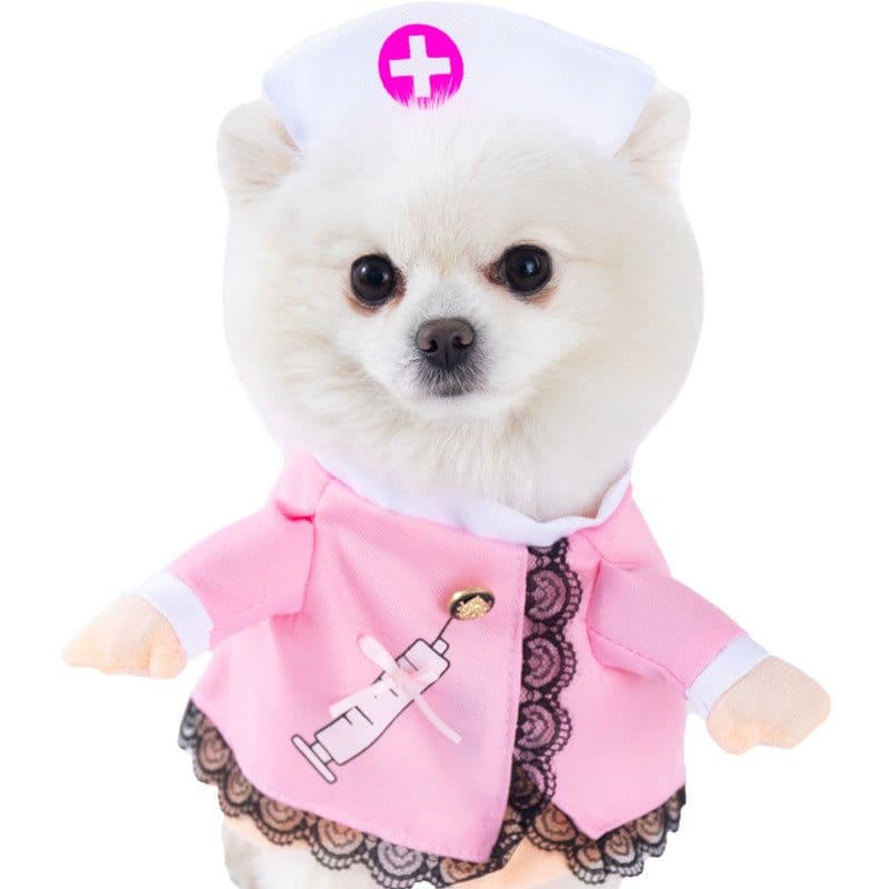 image-Dog Halloween Costume - Knife Transformation Outfit Polyester
