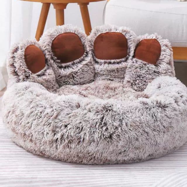 image-Pet Nest, 80cm Cat House, Double Color Powder, Warm for All Seasons