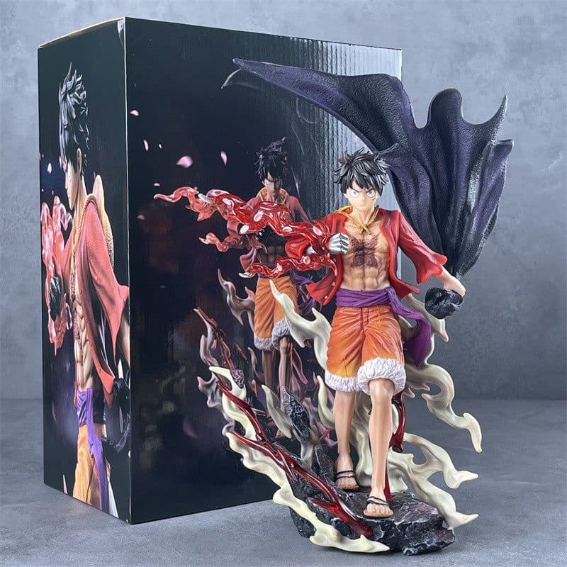 image-Ming Hong One Piece Luffy Ace Sanji Doll Figure Set