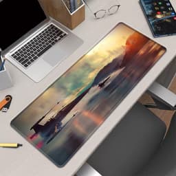 image-Dragon Ball Cartoon Mouse Pad - Natural Rubber - Anti-Slip Thickened Desk Mat