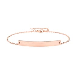 image-Mu Jin Couple Bracelet - Rose Gold Stainless Steel