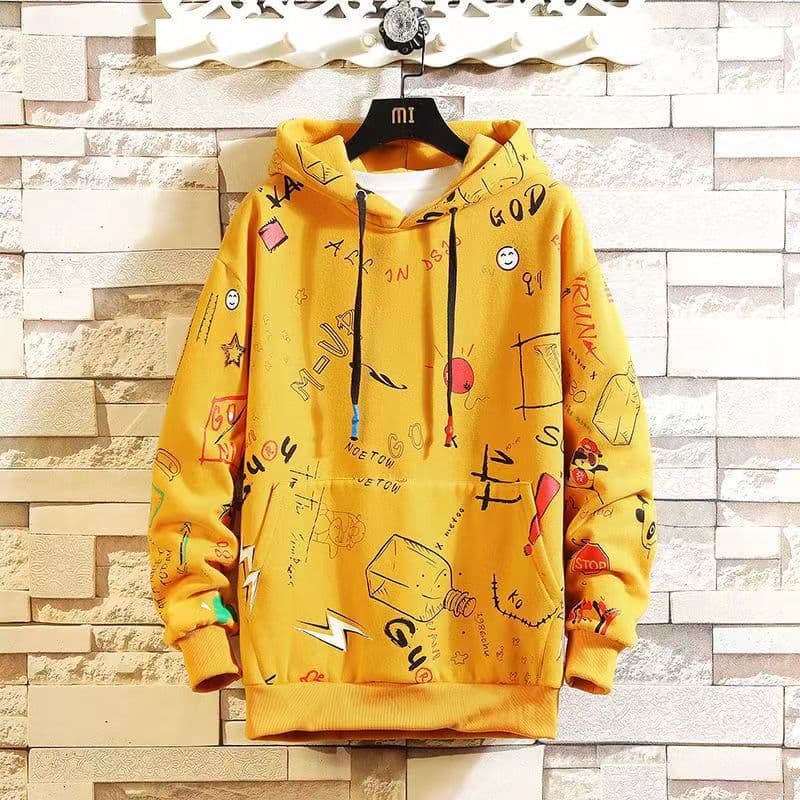 image-European & American Style Pikachu Hoodie - Casual Long Sleeve 3D Print Pullover