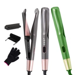 image-Cross-border Electric Hair Straightener Curler - Dual
