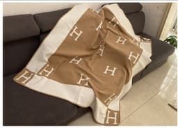 image-Air Conditioning Blanket - Nordic Design, 130x160cm, Flannel, Thickened