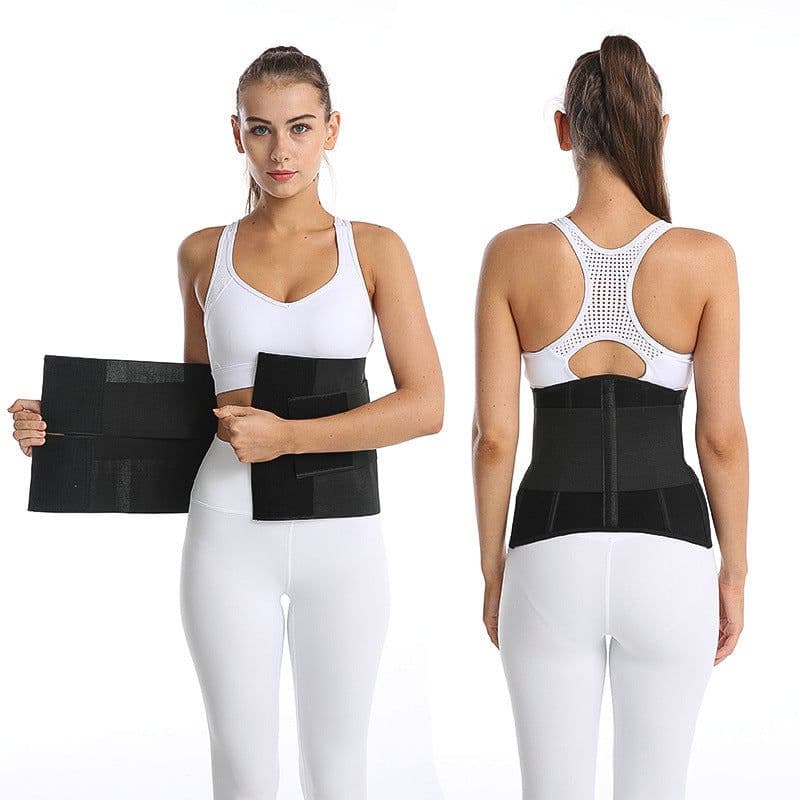 image-Postpartum Belly Shaping and Sweating Belt - Fitness Butt Lifting