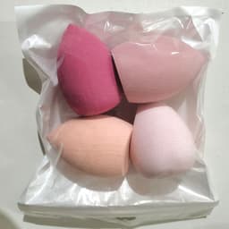 image-Don't eat powder, don't stick powder, beauty makeup egg dry and wet dual-use makeup egg wholesale independent packaging gourd water drop oblique cut powder puff