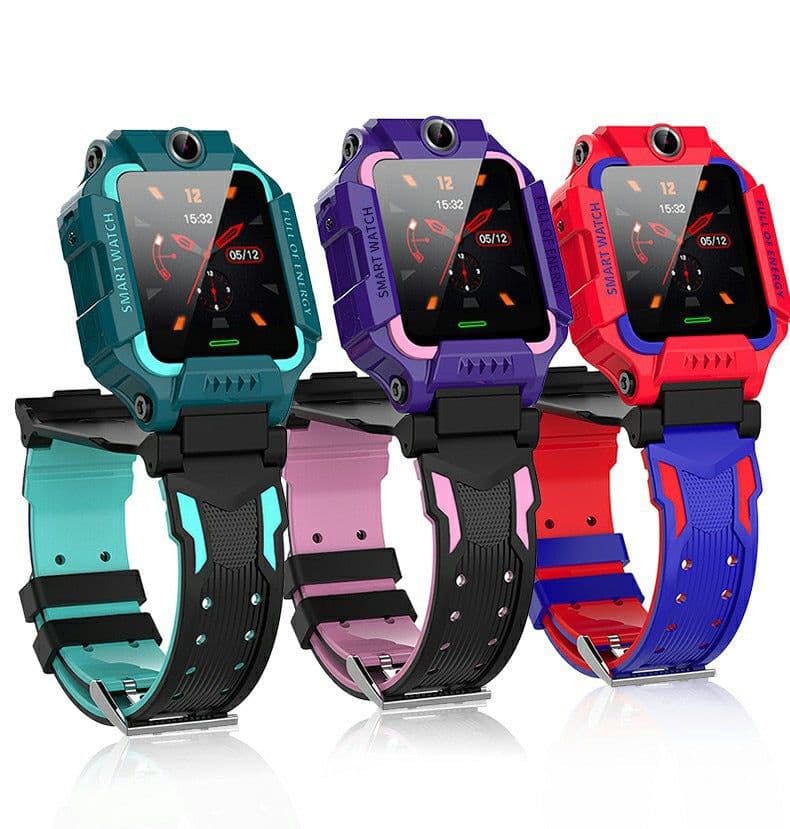 image-Q19 Children's Smart Watch - Waterproof Red