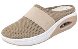 image-Women's Baotou Mesh Slippers Black Size 43