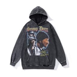 image-Cotton Fleece Hoodie - Kangaroo Pocket Loose Fit XXL