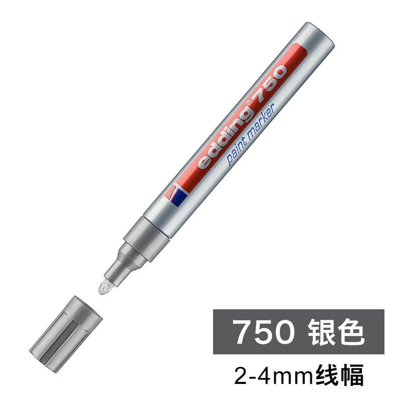 image-Edding 750 Paint Pen - Black 2-4mm Oil Marker