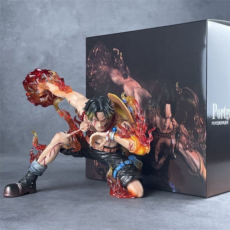 image-Ming Hong One Piece Luffy Ace Sanji Doll Figure Set