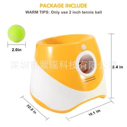 image-Ball Launcher Dog Toy - Automatic Tennis Ball Thrower