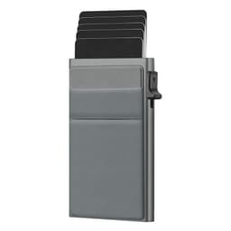 image-Men's Aluminum RFID Card Holder - 2023 Innovative Design