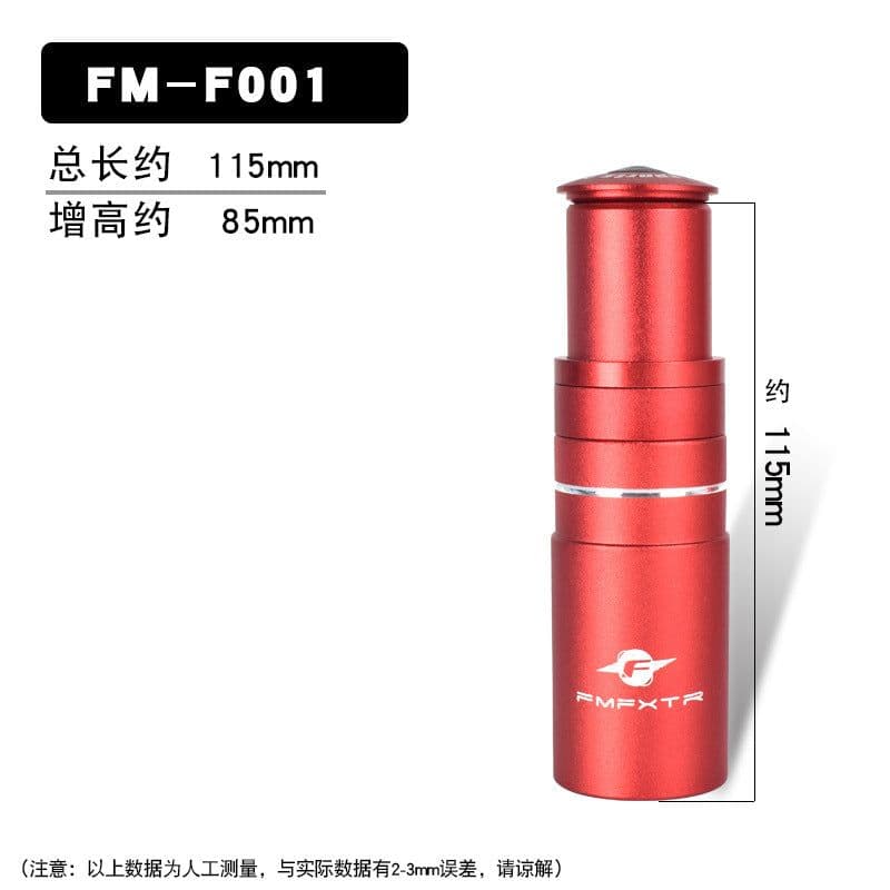 image-FMFXTR Bike Handlebar Riser - Aluminum Alloy Blue