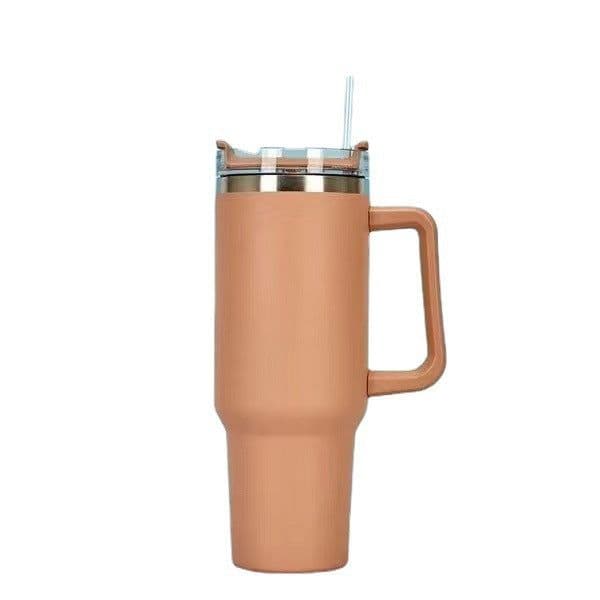 image-40oz Stainless Steel Car Cup with Handle