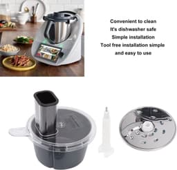 image-Vegetable Grater Grater Cutter for Thermomix TM5 TM6 Kitchen Machine Accessories