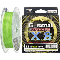 image-Original YGK PE Line 8 Braided Fishing Line G-soul x8 150/200m