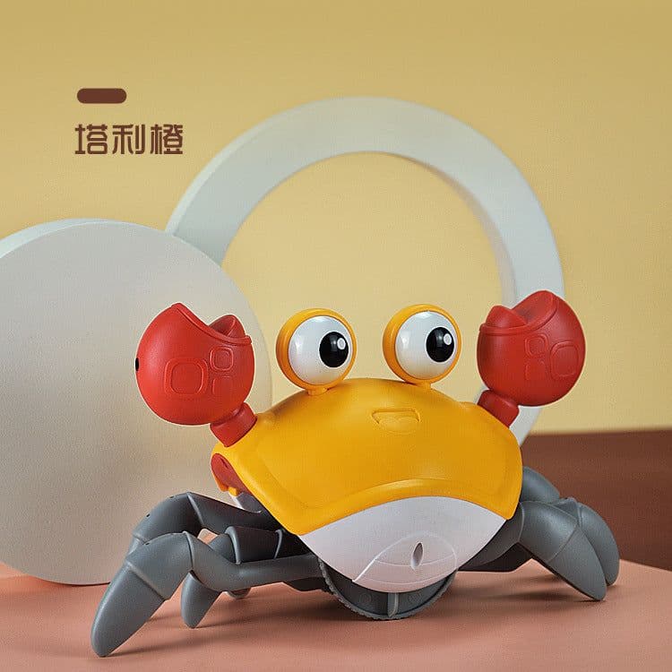 image-Electric Induction Crab Toy - Walking Crawling Baby