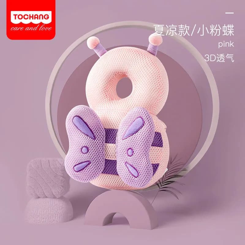 image-Cross-border hot selling baby anti-fall head pillow infant anti-collision head protection back pillow children learning to walk anti-fall hat