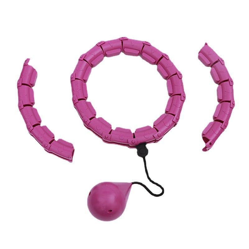 image-Haomijia Smart Hula Hoop - Purple Blue Pink ABS Material for Adults & Kids