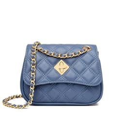 image-Niche Genuine Leather Shoulder Bag - Cream Small