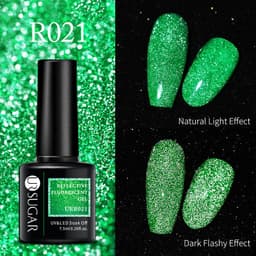 image-Fluorescent Reflective Manicure Gel - UR 2022 Phototherapy Jelly 7.5ml
