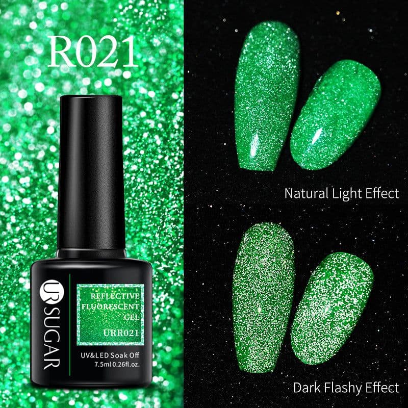 image-Fluorescent Reflective Manicure Gel - UR 2022 Phototherapy Jelly 7.5ml