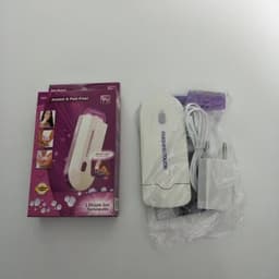 image-Portable Mini Laser Hair Removal Device - Electric Shaver Blue