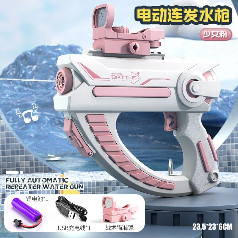 image-Electric Space Water Gun Pink 27cm