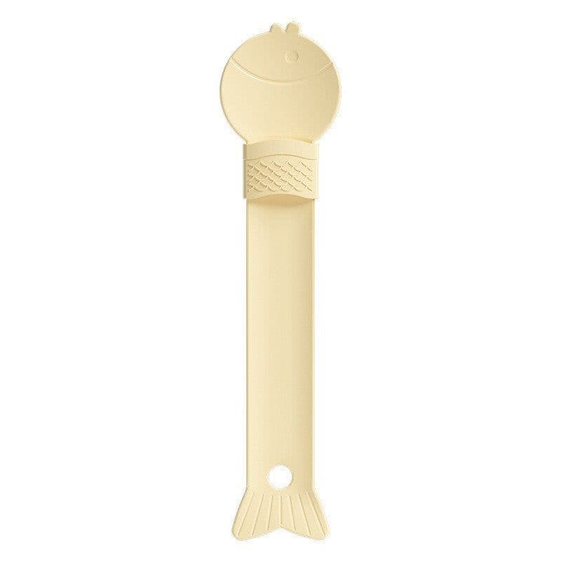 image-Cat Feeder Spoon - Plastic Squeeze Feeding Spoon