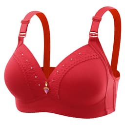 image-Women's Gathered Lift Bra - Milk Ash 36/80 3/4 Cup