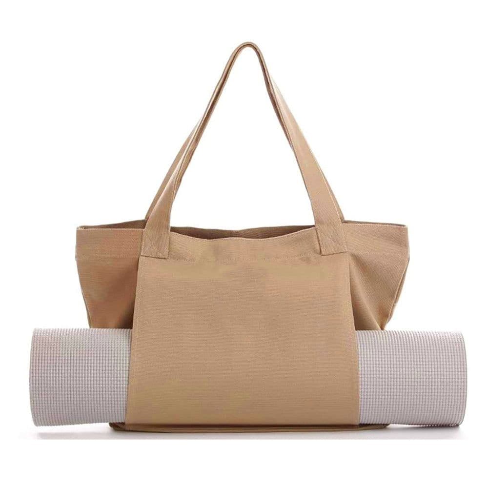 image-Ready-made portable yoga mat storage bag, outdoor camping blanket handbag, travel large-capacity toiletry storage bag