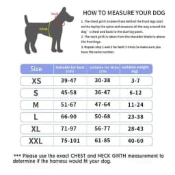 image-OUQIPETE Dog Chest Harness Leash - Purple XXL