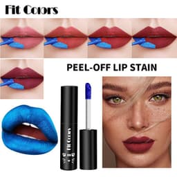 image-Fit Colors Tear Lip Glaze Matte Matte Surface Leaves Base Color Dye Lip Tear Lipstick Not Easy To Take Off Makeup Cross-border