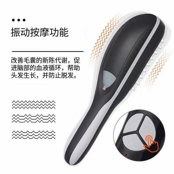image-Massage Comb C16 - Red Blue Light Therapy Hair Care