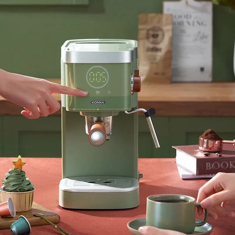 image-Konka Capsule Coffee Machine Semi-Automatic