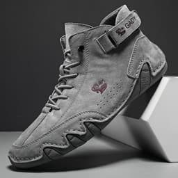 image-Explosive Didi Ram men's shoes high-top cotton shoes men's casual shoes winter plus velvet thickened shoes Martin boots men's models