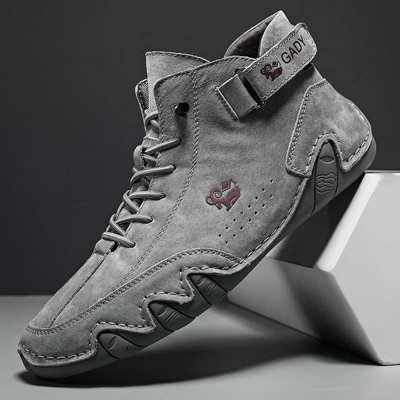 image-Explosive Didi Ram men's shoes high-top cotton shoes men's casual shoes winter plus velvet thickened shoes Martin boots men's models